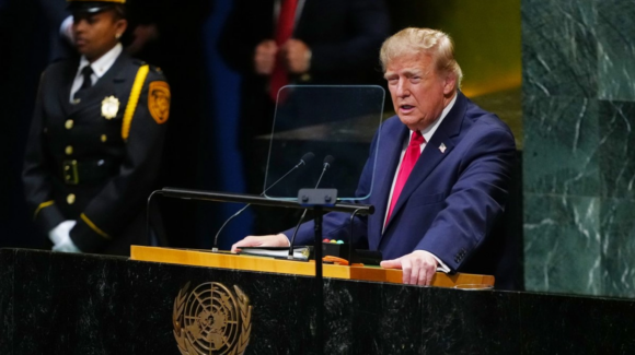 Trump acusa ante la ONU que México es el epicentro de la violencia de los cárteles