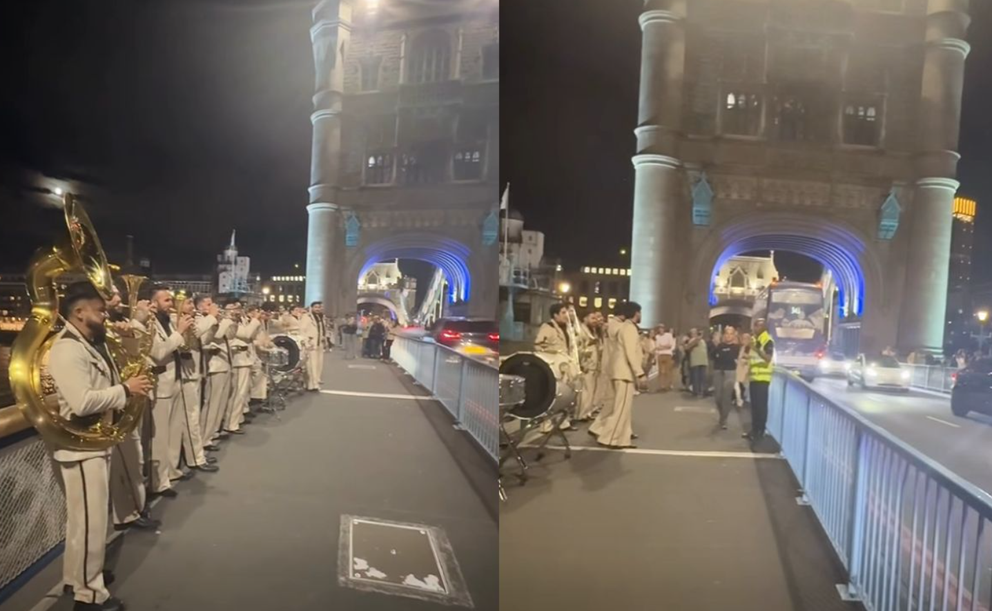 Policía corre a Banda El Recodo por tocar en las calles de Londres