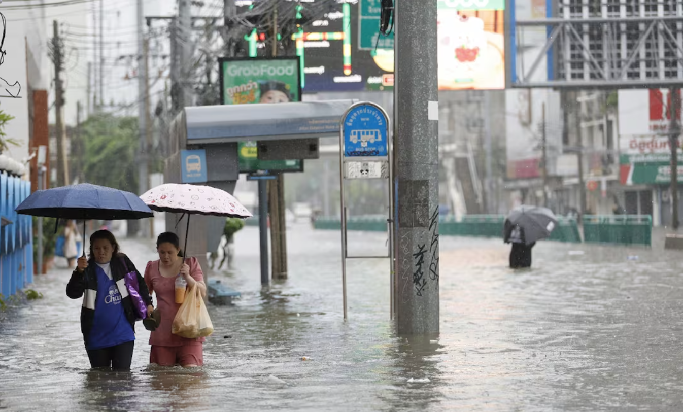 Bangkok declara estado de desastre por lluvias extremas