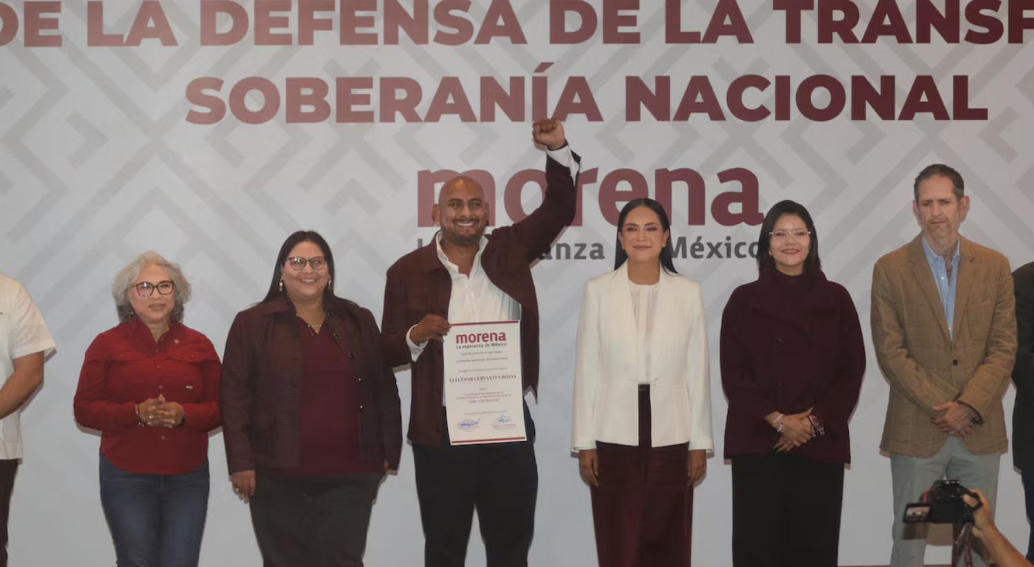Designan a Elí César Cervantes como coordinador de Morena en San Luis Potosí