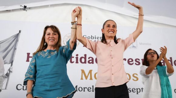 Claudia Sheinbaum inicia en Morelos gira nacional para informar avances de su segundo año de gobierno