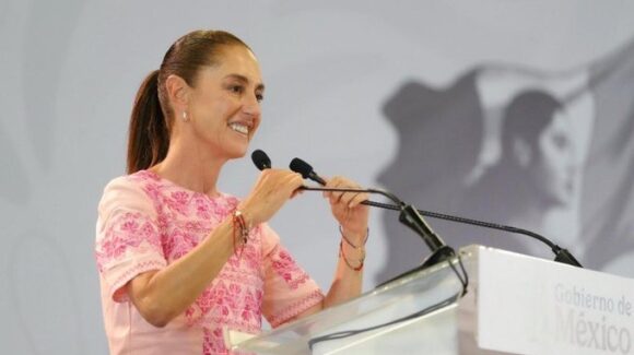 Sheinbaum llama desde Quintana Roo a la unidad para defender la soberanía de México