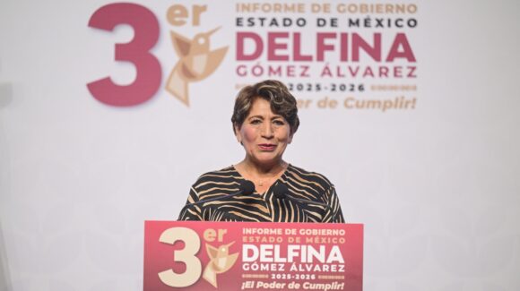 Delfina Gómez presenta su Tercer Informe en Edomex: Anuncia obras por 19 mil 800 mdp