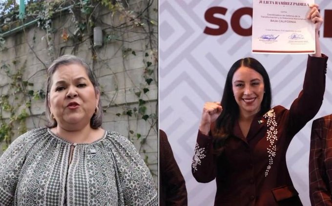 Llevan al TEPJF impugnación por designación de Julieta Ramírez como coordinadora de Morena en Baja California.