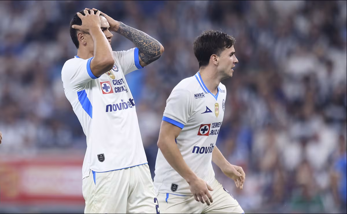 Cruz Azul suma otra derrota: cae 1-0 ante Monterrey tras perder la Campeones Cup