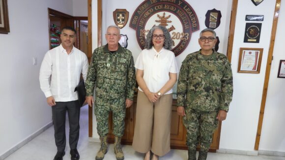 Refuerzan seguridad en Mazatlán; Graciela Domínguez se reúne con Harfuch y mandos federales