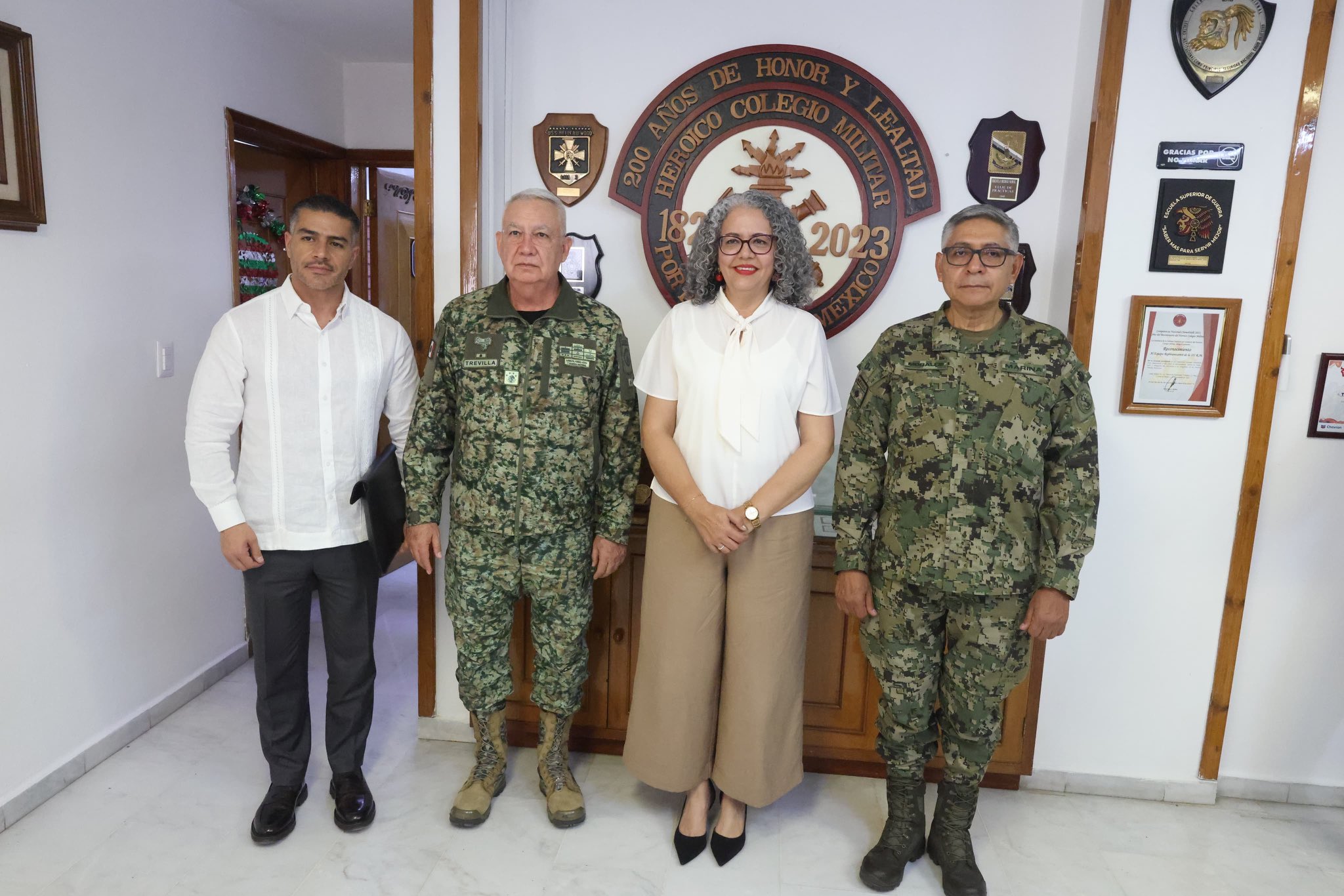 Refuerzan seguridad en Mazatlán; Graciela Domínguez se reúne con Harfuch y mandos federales.
