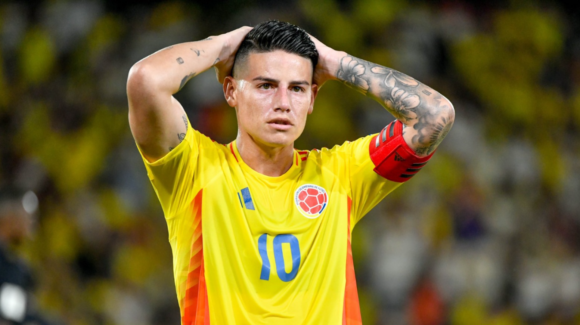 James Rodríguez anuncia su retiro de la selección de Colombia tras 15 años y 131 partidos