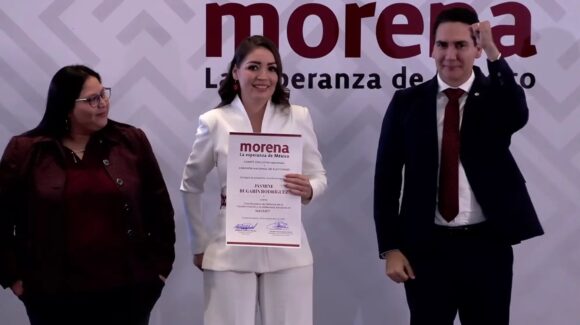 Jasmine Bugarín es elegida coordinadora de Morena en Nayarit rumbo a 2027