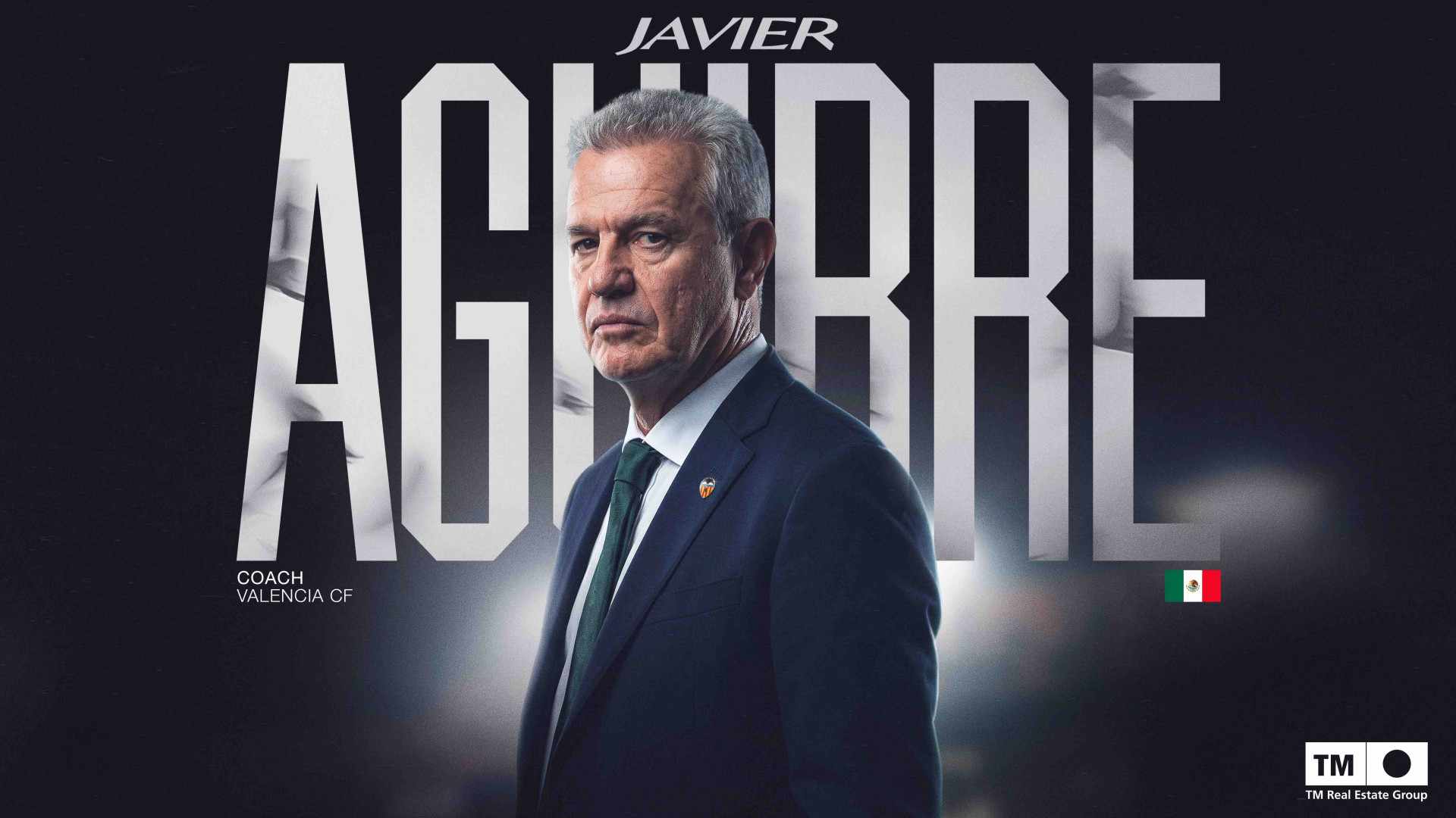 ¡Oficial! El mexicano Javier Aguirre es el nuevo entrenador del Valencia en LaLiga.