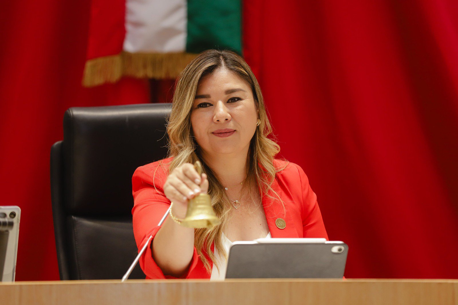 Jazmín Gómez, diputada del PT, asume presidencia del Congreso de Sonora.