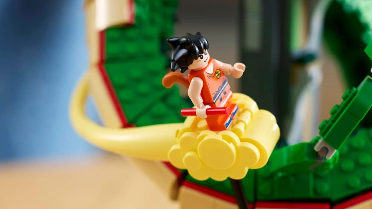 LEGO presenta su primer set oficial de Dragon Ball con Shenlong y Goku.