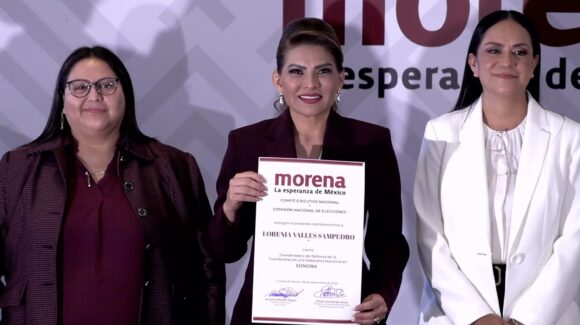 Morena eligió a Lorenia Valles como coordinadora estatal en Sonora rumbo a elecciones del 2027
