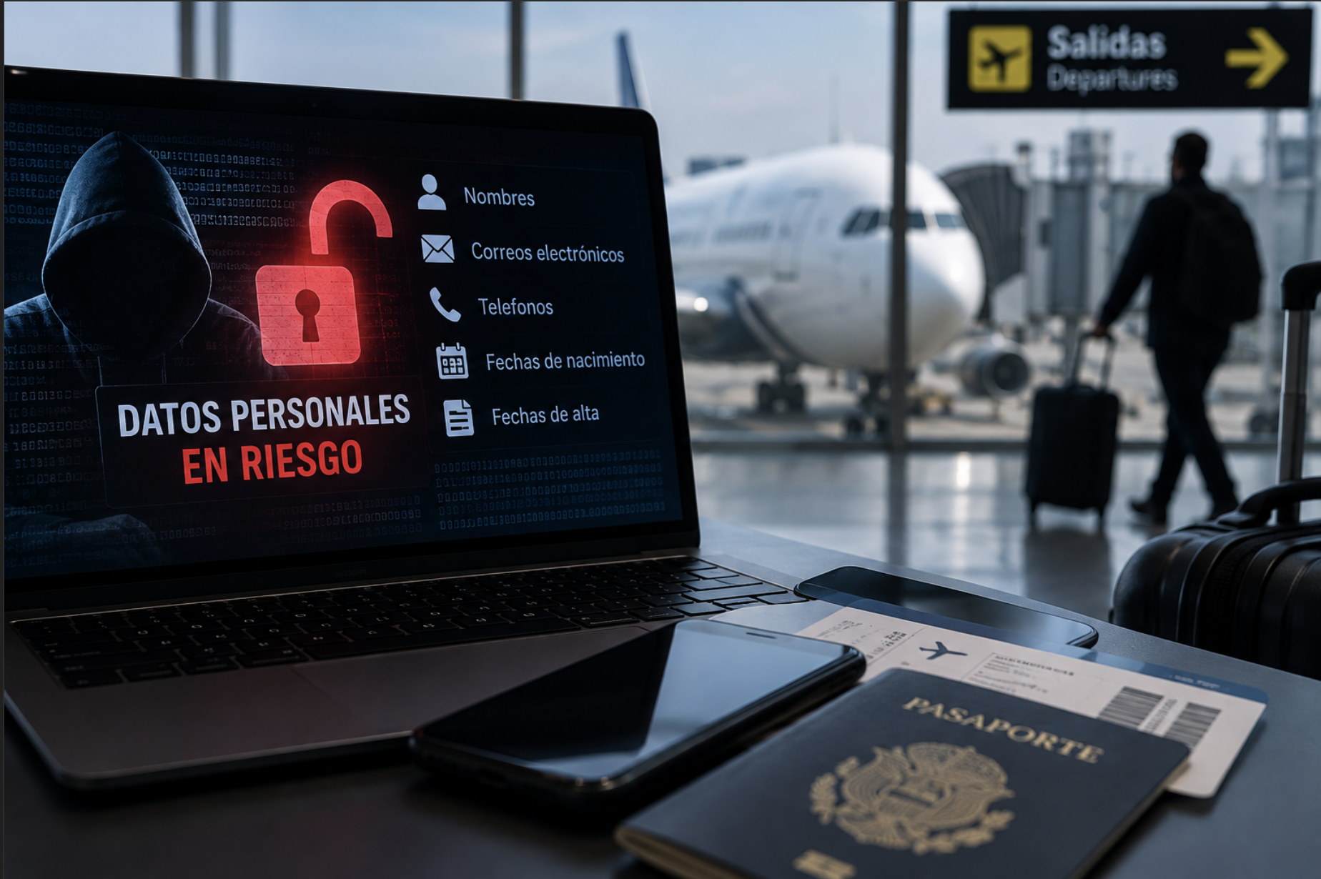 Detectan posible filtración de datos de Aeroméxico: Investigan venta de más de 15 millones de registros en Telegram