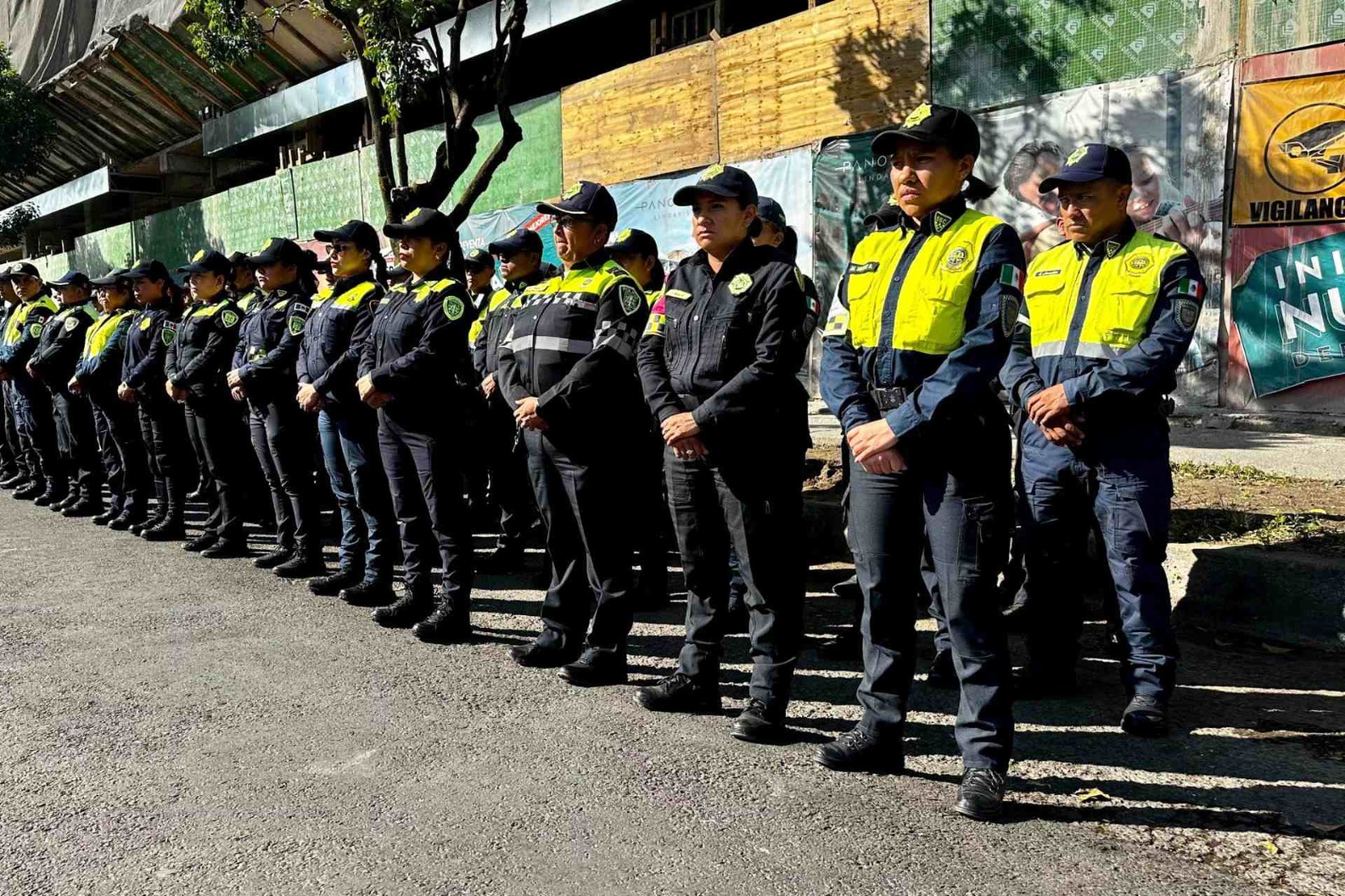 Elementos de policía de la CDMX