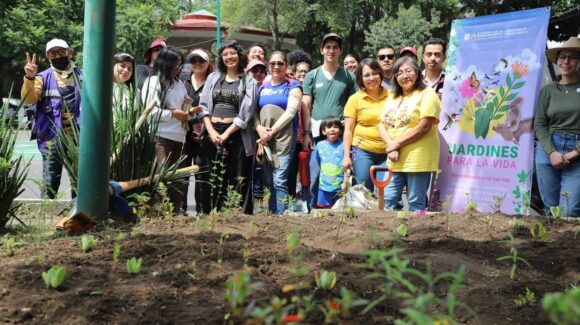 La CDMX impulsa jardines urbanos para enfrentar reto del cambio climático