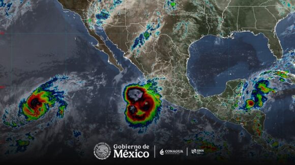 Huracán ‘Polo’ podría tocar tierra dos veces en México, primero en BCS y después en Sonora