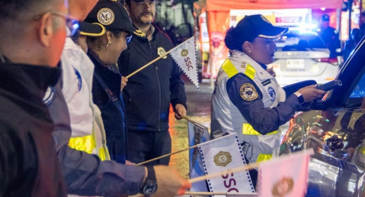 SSC-CDMX instruye sobre qué hacer en caso de infracción durante el fin de año