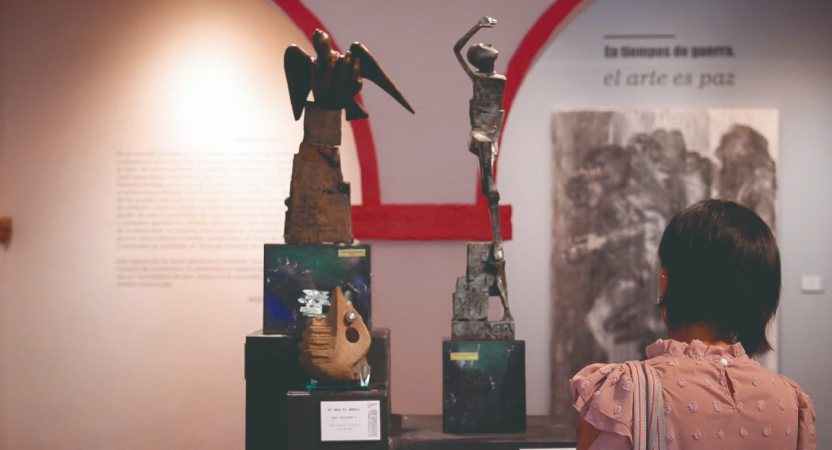 Se unen veinte artistas plásticos coyoacanenses en favor de la paz