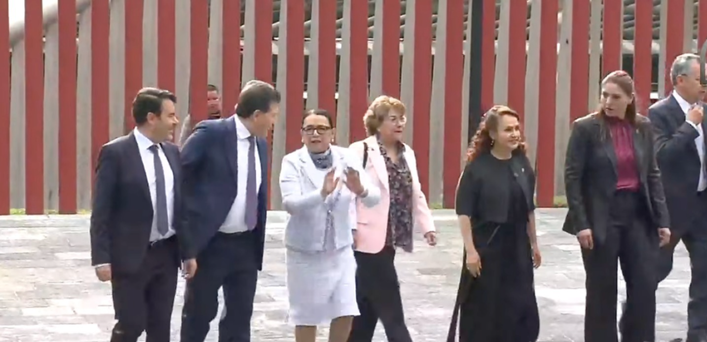 Rosa Icela Rodríguez entrega el Segundo Informe de Gobierno de Sheinbaum en San Lázaro.
