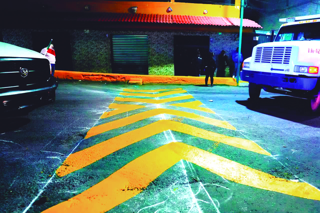 Las labores para crear el Territorio de Paz incluyeron balizamiento de los alrededores