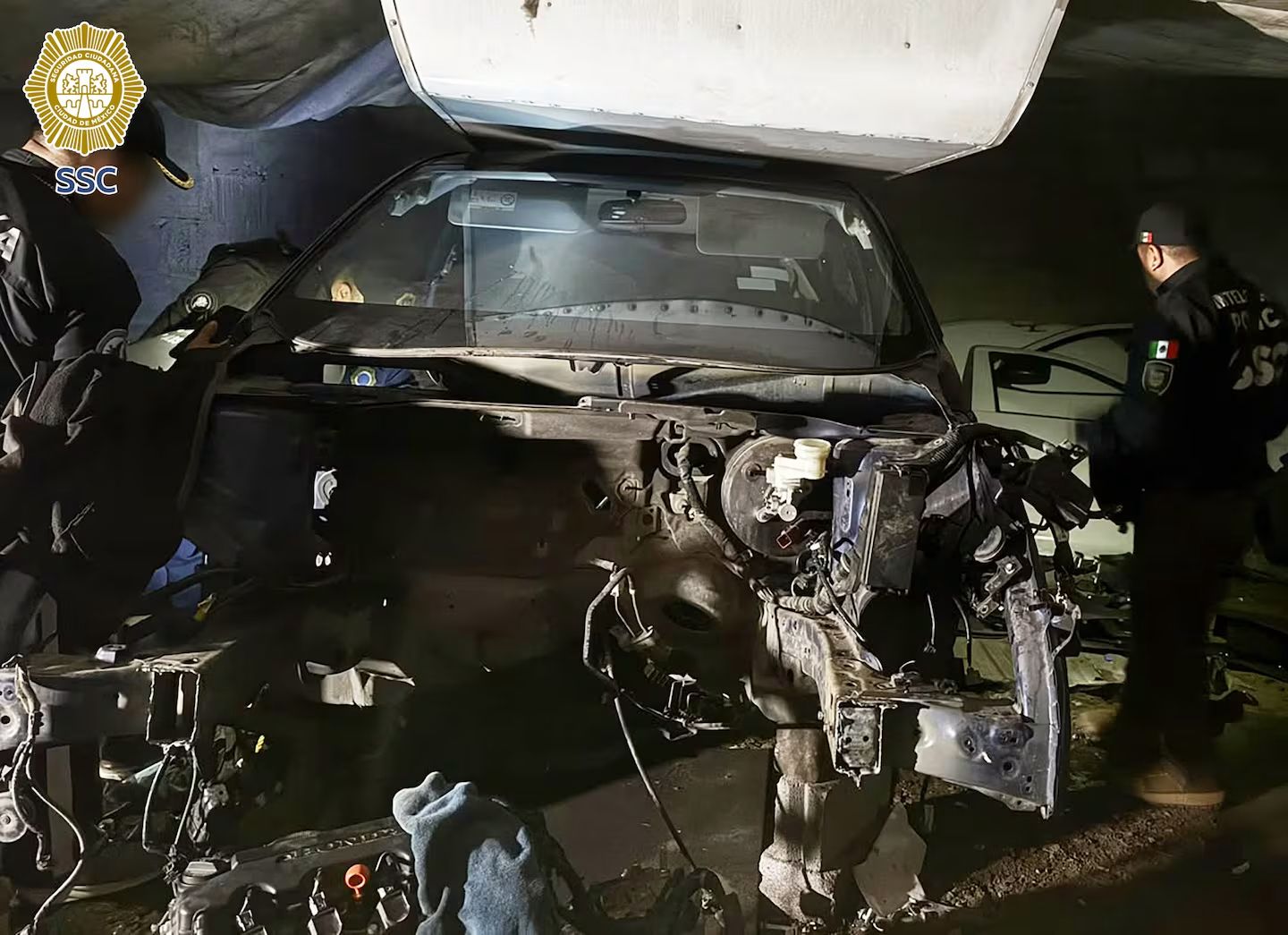 CDMX: Cae banda de autopartes con 150 toneladas en Xochimilco