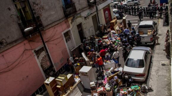 Combate al despojo en Ciudad de México: 300 detenidos y 72% de casos atendidos