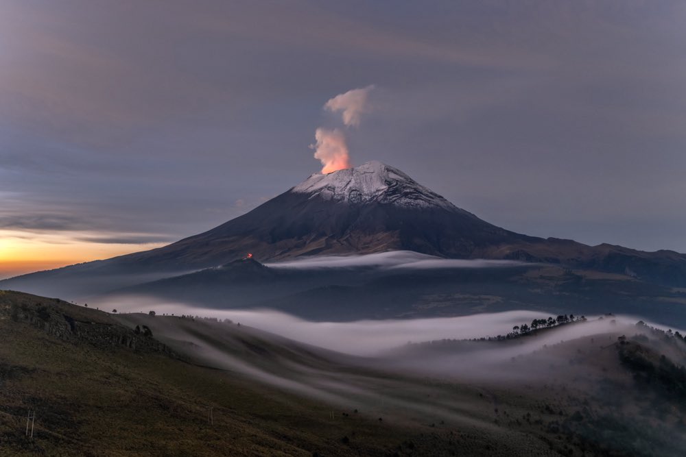 El Popocatépetl