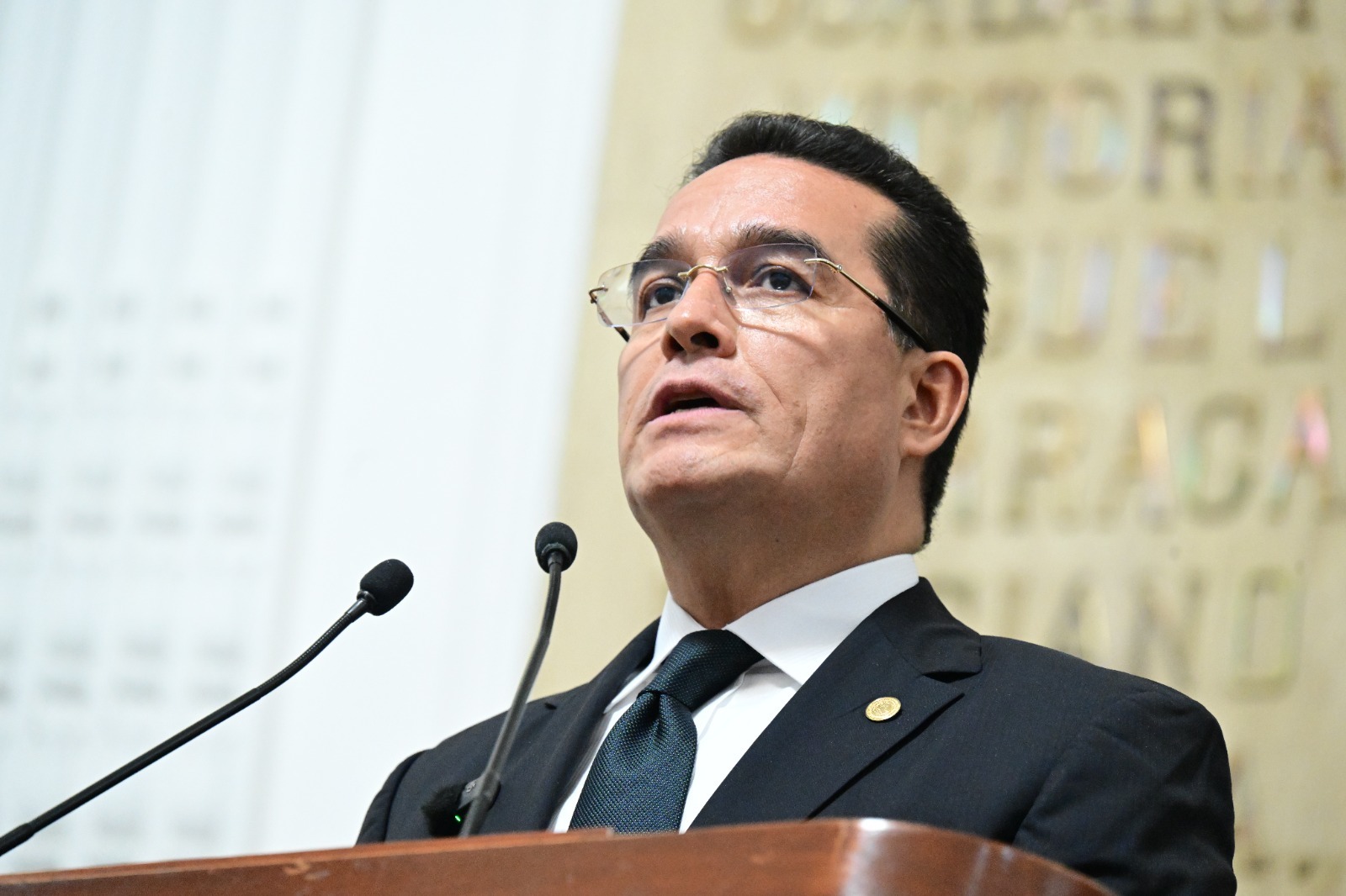 El diputado Alejandro Carbajal