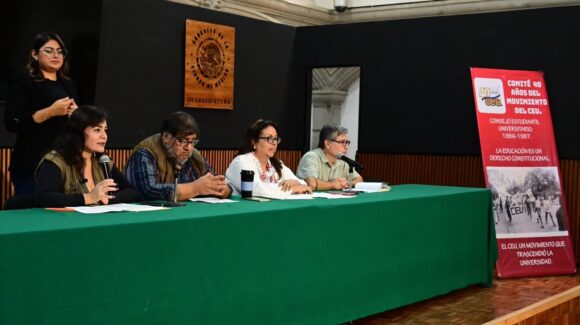 UNAM: Conmemoran 40 años del Consejo Estudiantil Universitario con jornadas en la capital