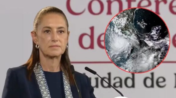 Sheinbaum alerta por impacto del huracán ‘Polo’ en Baja California Sur y su avance hacia Sonora este martes
