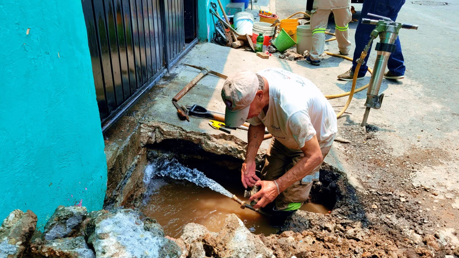 Gustavo A. Madero lidera inversión récord en CDMX pero persisten inundaciones