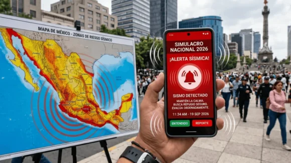 Alerta sísmica sonará por primera vez en más de 80 millones de celulares durante el Simulacro Nacional