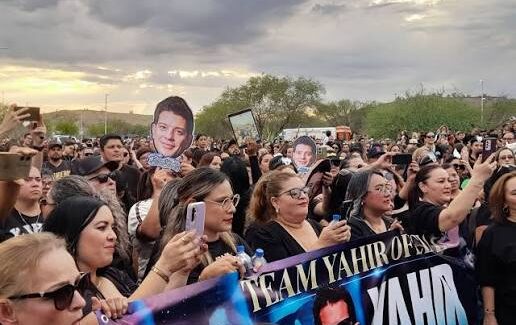 Cientos de fans de Yahir se reúnen en Hermosillo antes de la final de La Casa de los Famosos México 2026