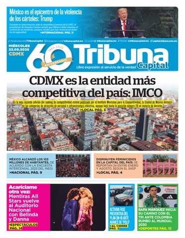 Cubierta de la versión impresa del 22 Sep 2026