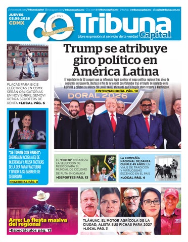 Cubierta de la versión impresa del 02 Sep 2026