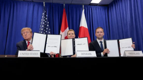 Estados Unidos, Dinamarca y Groenlandia firman acuerdo de seguridad en la ONU; Trump anuncia dos bases militares en la isla