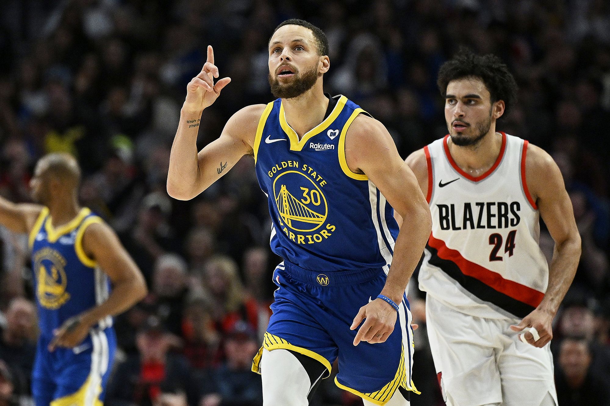 Warriors vs Trail Blazers