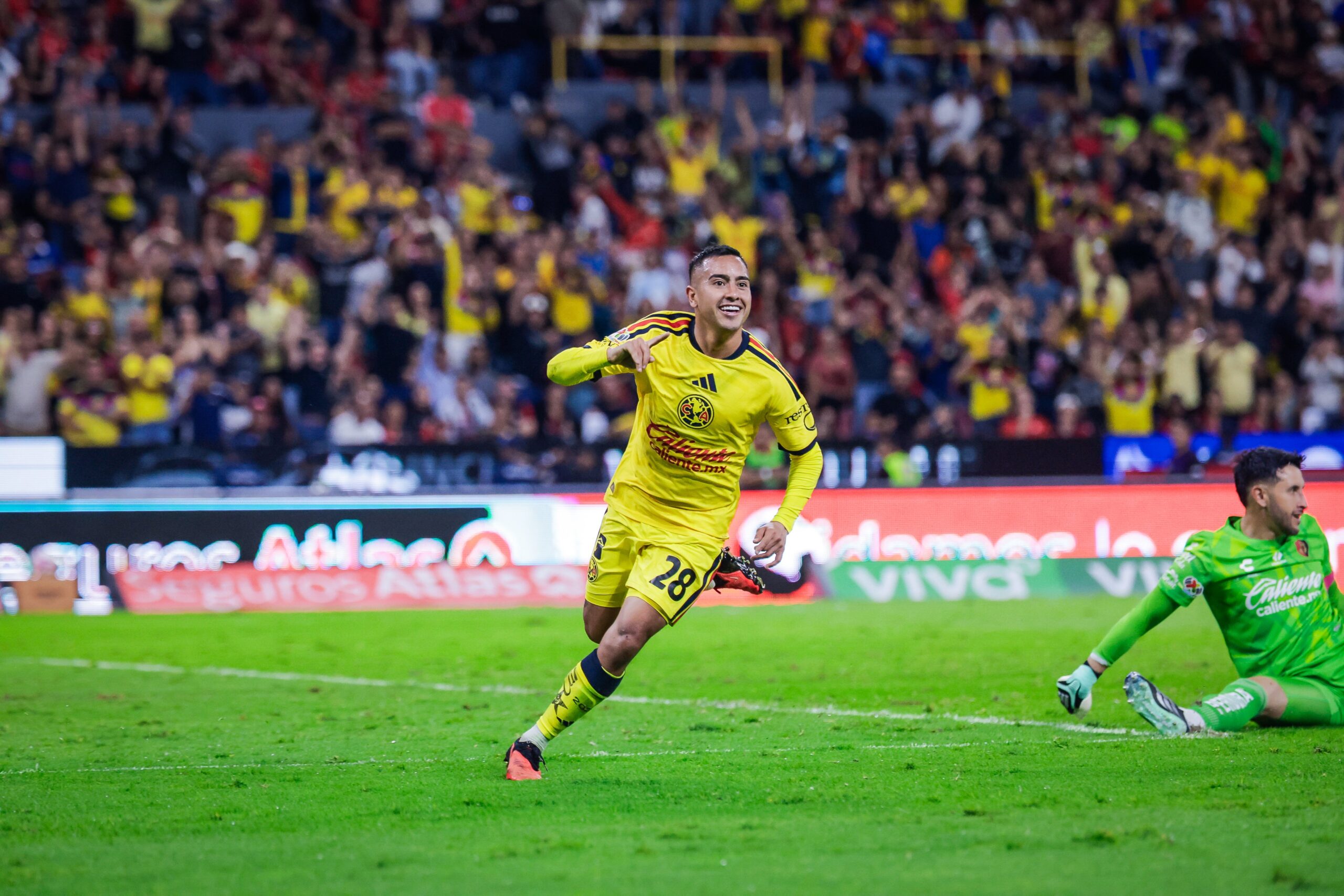 Liga MX: América golea 5-2 al Atlas y se afianza en la cima del Apertura 2026.