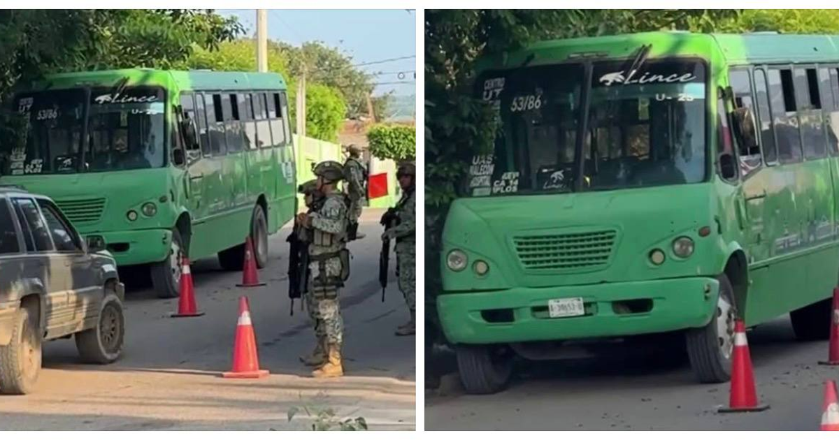 Ataque a balazos contra camión con estudiantes en Escuinapa deja herido al chofer; autoridades dicen que fue agresión directa