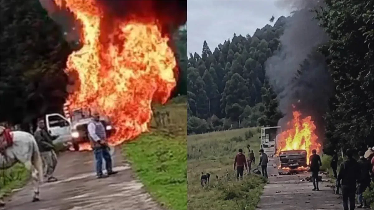 Explosión de camioneta con pirotecnia deja una mujer muerta y siete heridos en Temascaltepec, Edomex