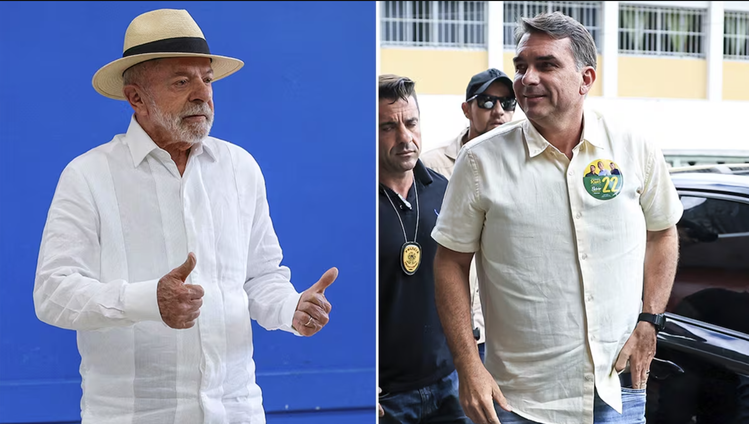 Lula y Flávio Bolsonaro avanzan a segunda vuelta en Brasil