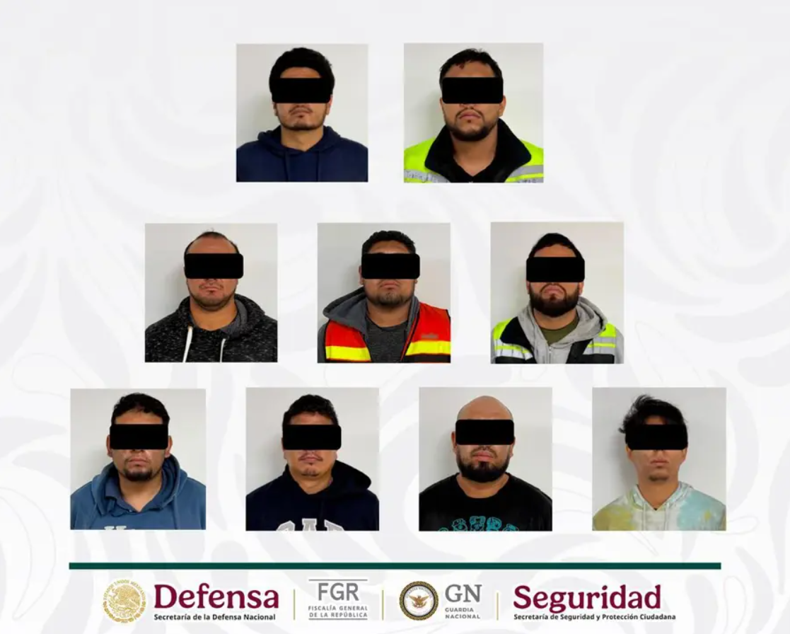 Harfuch anuncia detencion de 9 personas vinculadas a robo de autotransporte