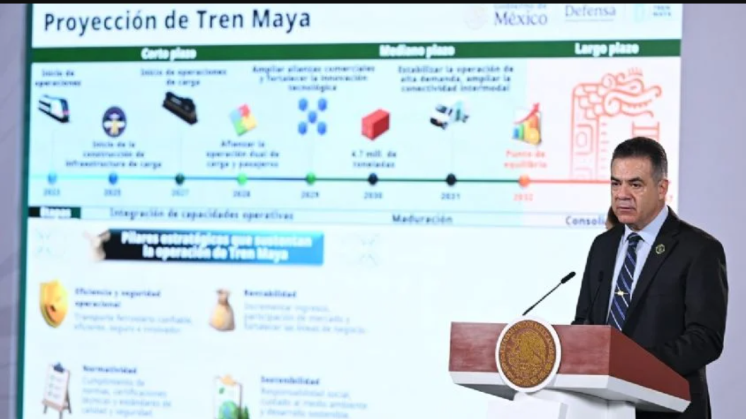 Tren Maya prevé alcanzar su punto de equilibrio hasta 2032 y proyecta 4 millones de pasajeros para 2030