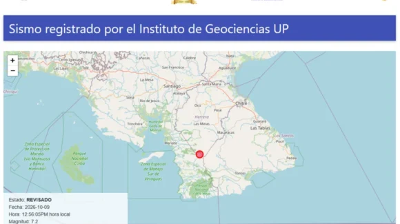 Sismo de magnitud 7.6 sacude Panamá; reportan alerta de tsunami en varios países