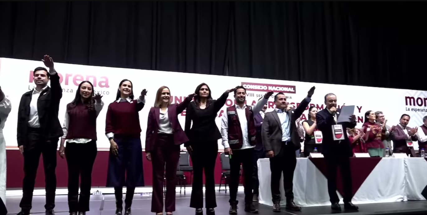 Morena toma protesta a sus 17 coordinadores estatales y pide dejar atrás las diferencias internas