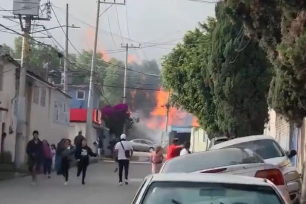 Explosión en gasera de Coacalco deja un lesionado