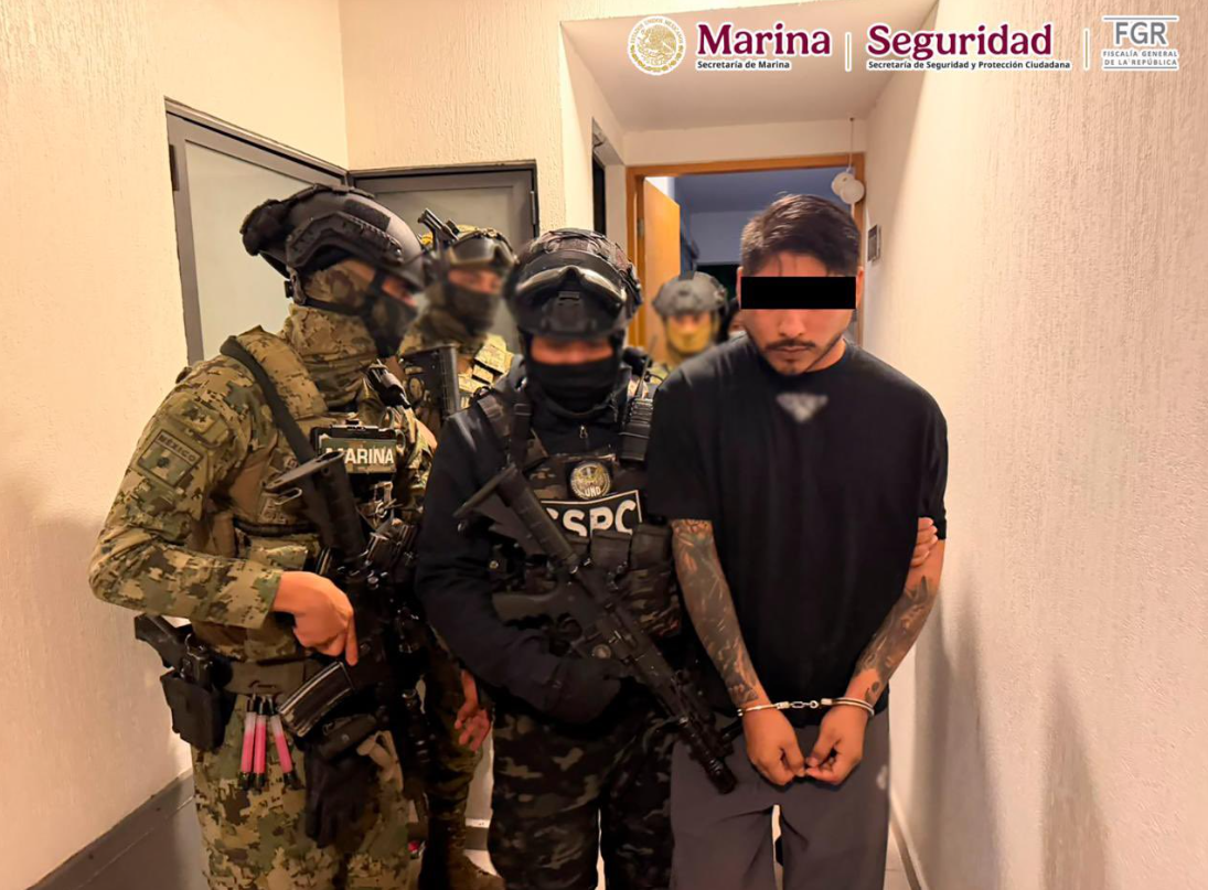 Detienen a ‘El Cromo’, presunto líder de ‘Los Cromos’, organización que opera en Oaxaca; está relacionado con el exalcalde de Juchitán