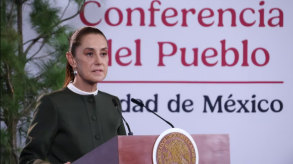 Sheinbaum desea pronta recuperación al Papa León XIV tras cirugía por cáncer de pulmón