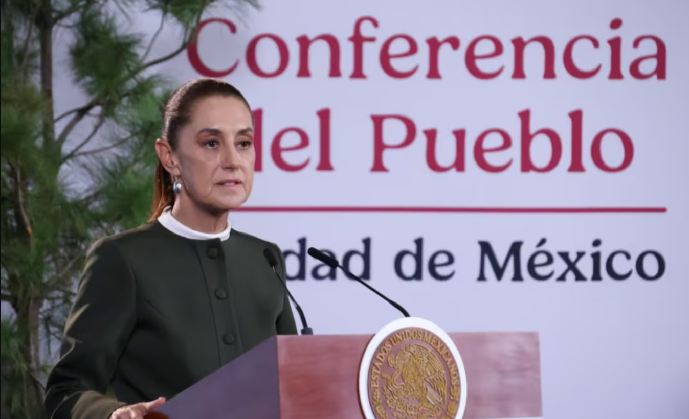 Confía Sheinbaum en que el Papa León XIV se recuperará tras cirugía por cáncer de pulmón